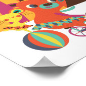 Circus-uitvoerders Poster (Hoek)