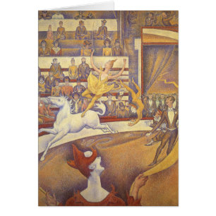Circus van Georges Seurat,  Pointillism Art