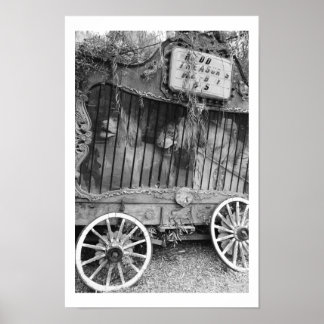 Circus Wagon Poster