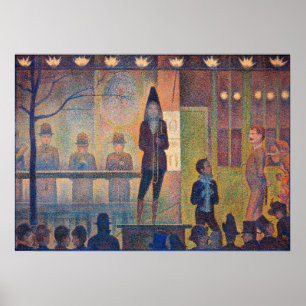 Circus Zijshow - Beroemd Schilderij Poster