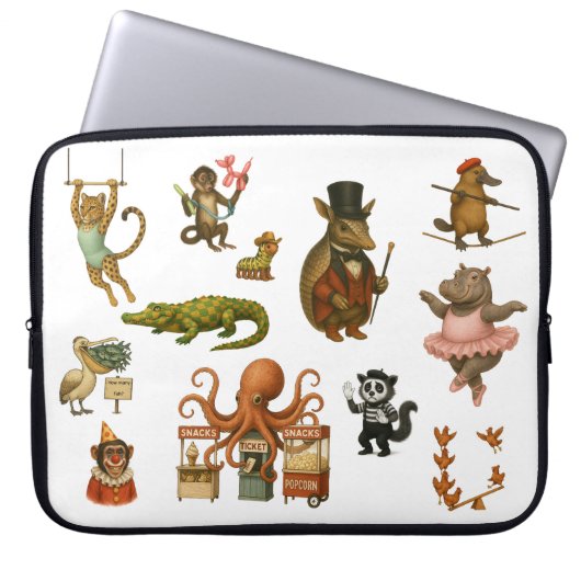 Circusacts Laptop Sleeve (Voorkant)