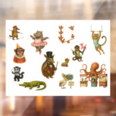 Circusacts Raamsticker (Vel 2)
