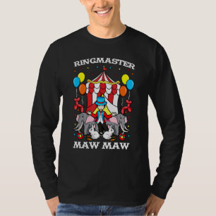Circusdirecteur Maw Maw Circus Evenement Personeel T-shirt