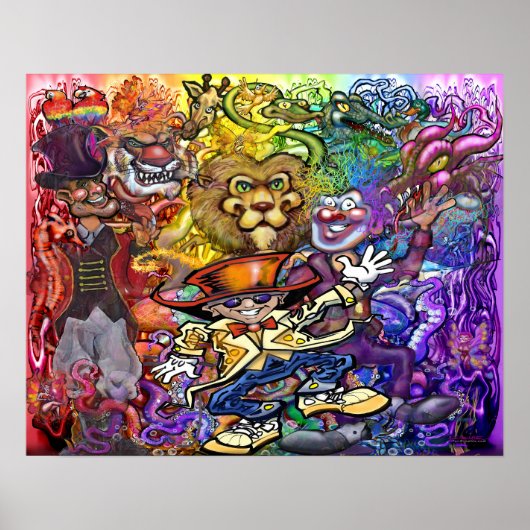 Circusdroom Poster (Voorkant)