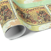 circusprocessie cadeaupapier (Rol Hoek)