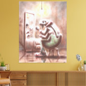 Circusvlo Canvas Afdruk (Insitu (Woonkamer))