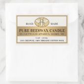 cire d'abeille Étiquette Honeybee Métallique Or (Sac)