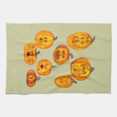 Cire serviette de cuisine Citrouille (Horizontal)