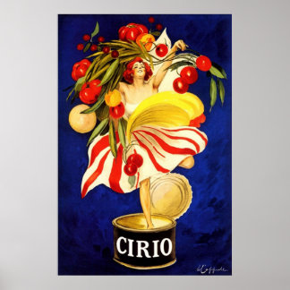 Cirio Tomaten  reclame voor levensmiddelen Poster