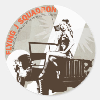 CIRKEL 2COLOR RONDE STICKER