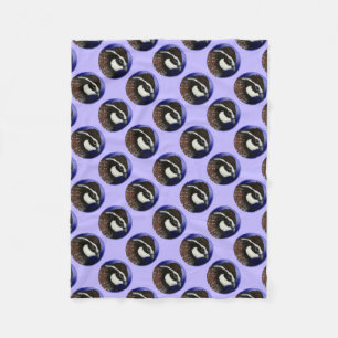 Cirkel Bobwhite Quail Head Fleece Deken
