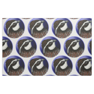 Cirkel Bobwhite Quail Head Stof