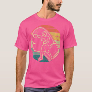 cirkel bokshandschoen boksen boxer t-shirt