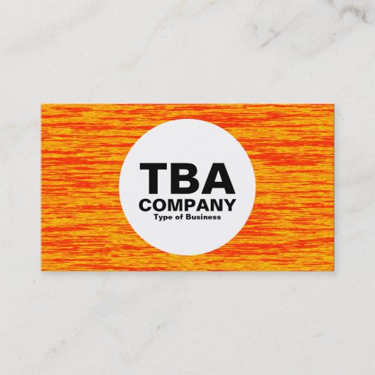 Cirkel - Brandwater Visitekaartje (Voorkant)