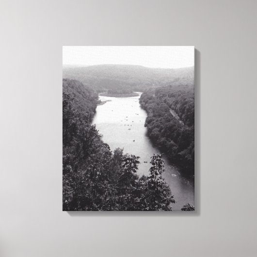 Cirkel Canvas Afdruk (Voorkant)