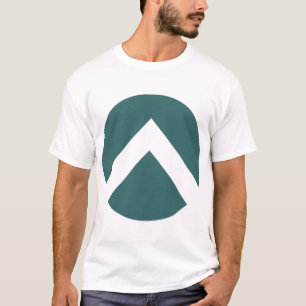 Cirkel Chevron Pijl T-shirt