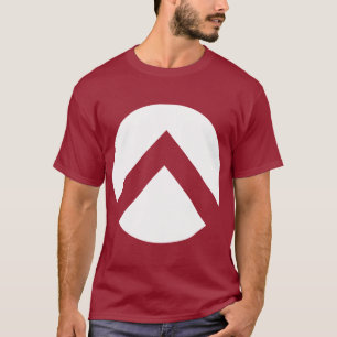 Cirkel Chevron Pijl T-shirt