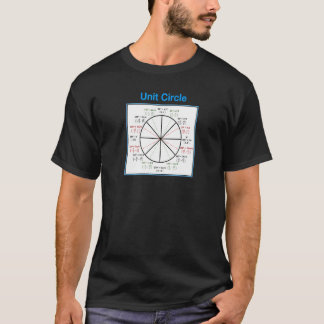 Cirkel educatieve Wiskunde (V2) T-shirt