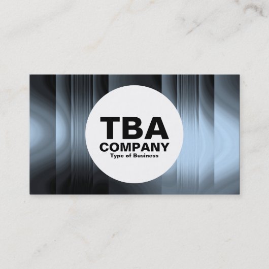 Cirkel - glas visitekaartje (Voorkant)