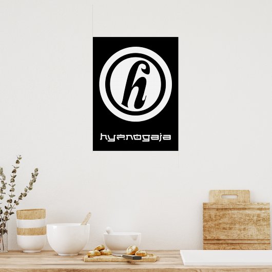 Cirkel H Poster (Keuken)