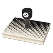 Cirkel Halftoonverlooppatroon 4" x 5" Rechthoek Rubberstempel (Stempel)