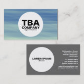 Cirkel - Jet Stream Visitekaartje (Voorkant / Achterkant)