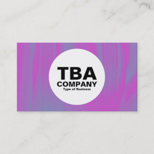 Cirkel - magenta cascade visitekaartje
