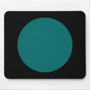 Cirkel - Moss Green en Black Muismat