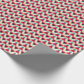 cirkel, naadloos abstract patroon. cadeaupapier (Hoek)