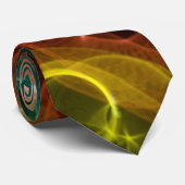 Cirkel Neon Light Stropdas (Opgerold)