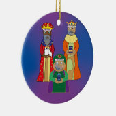 Cirkel Ornament Drie Wise-Mannen (Rechts)