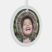 Cirkel Photo Keepomwille Glas Ornament (Voorkant Rechts)