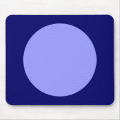 Cirkel - schaduwen van blauw muismat (Voorkant)