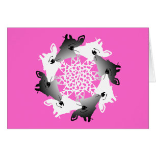 cirkel van giraffen