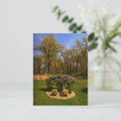 Cirkel van het Briefkaart van de schoonheid (Staand voorkant)