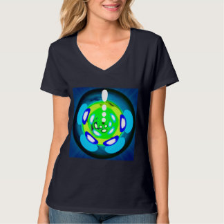 Cirkel van het leven trendy vakantie zomer t-shirt