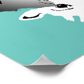 cirkel van het poster giraffen (Hoek)