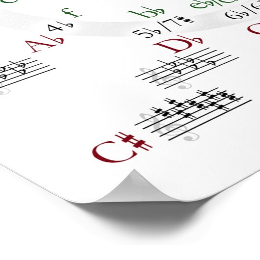 Cirkel van het Poster van de Vaste Druk (Hoek)