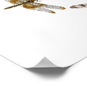 Cirkel van libellen Poster III (Hoek)