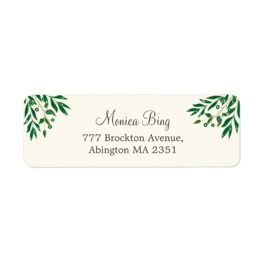 Cirkel van Liefde | Retouradres Etiket (Voorkant)