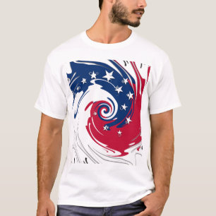 Cirkel van onafhankelijkheid - dubbelzijdig t-shirt