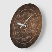 Cirkel van vijf ontwerpen voor muzikanten grote klok (Hoek)