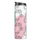 Cirkel van vormen thermosbeker (Geroteerd rechts)