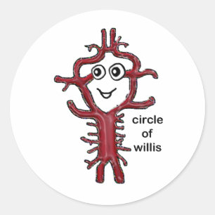 Cirkel van Willis Ronde Sticker