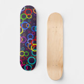 Cirkelachtergrond Skateboard (Voorkant)