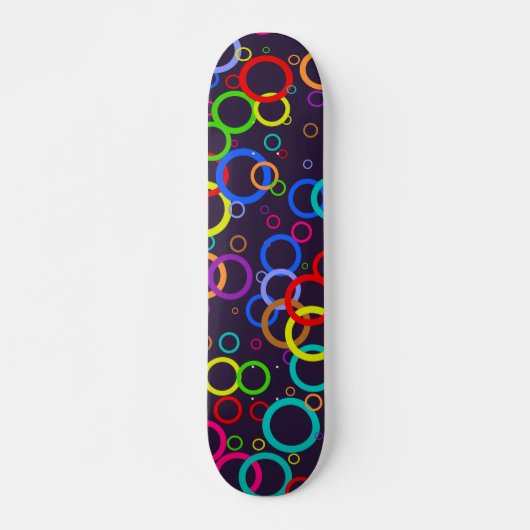 Cirkelachtergrond Skateboard (Voorkant)