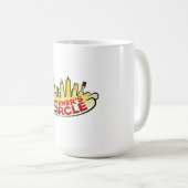 cirkelbeker koffiemok (Voorkant rechts)