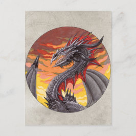Cirkeldraak - IJzer Briefkaart