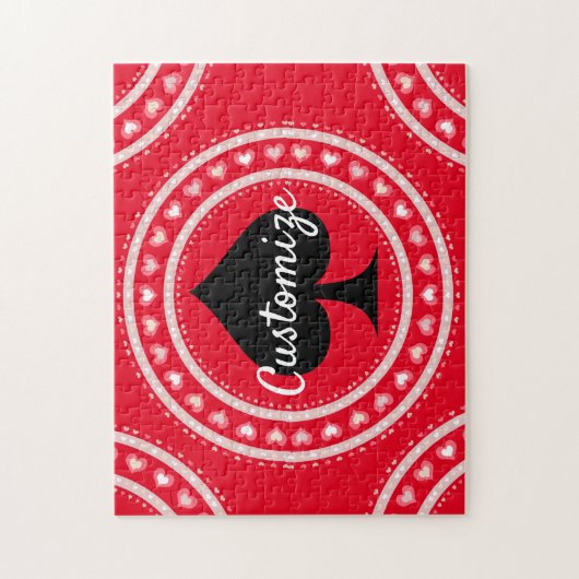 Cirkelharthart Zwart scherm Thunder_Cove Legpuzzel (Verticaal)