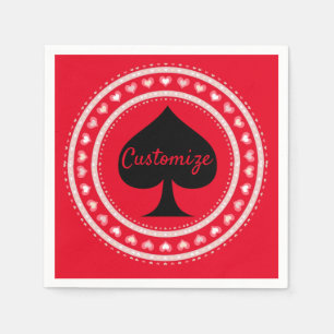 Cirkelharthart Zwart scherm Thunder_Cove Servet